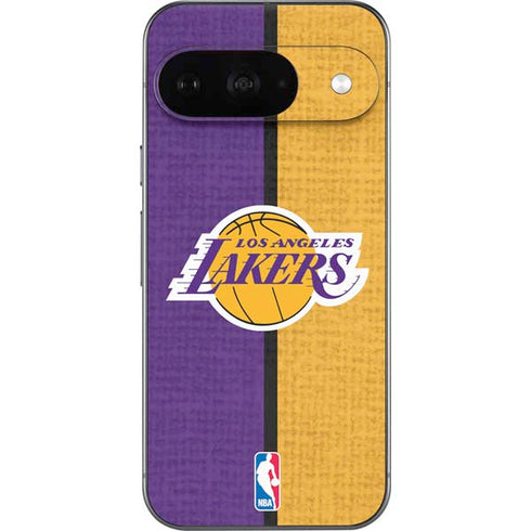 NBA Los Angeles Lakers Canvas Google Pixel 9 Skin
